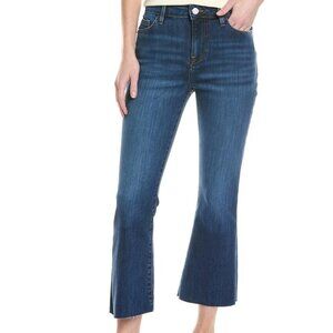 FRAME Le Crop Mini Boot Jeans in Lupine, size 31
